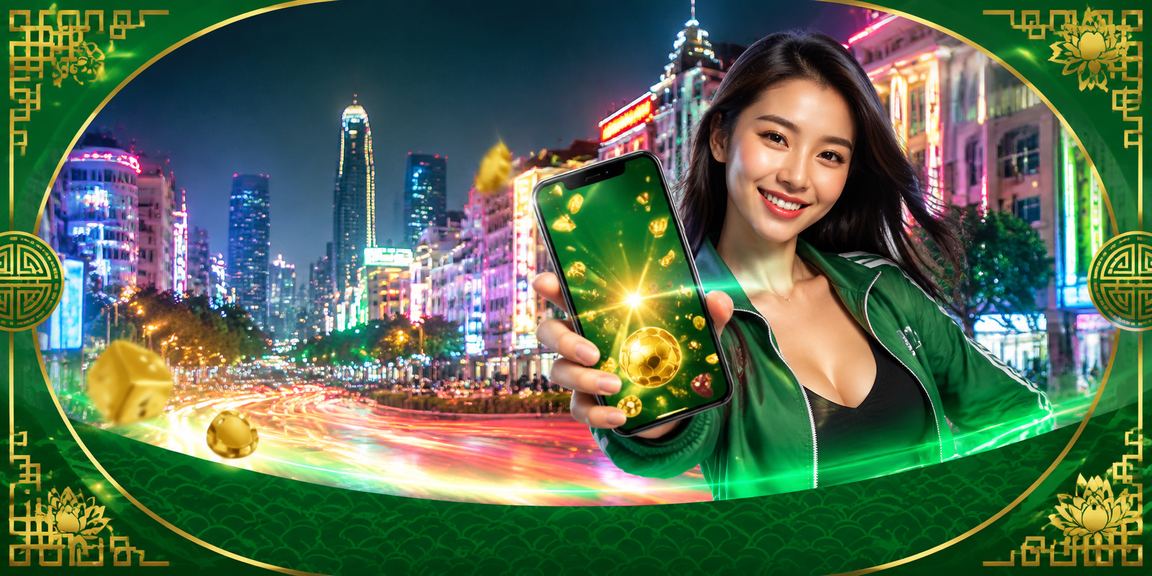 Màn hình neon TP.HCM với giao diện đăng ký và nhận thưởng trên điện thoại